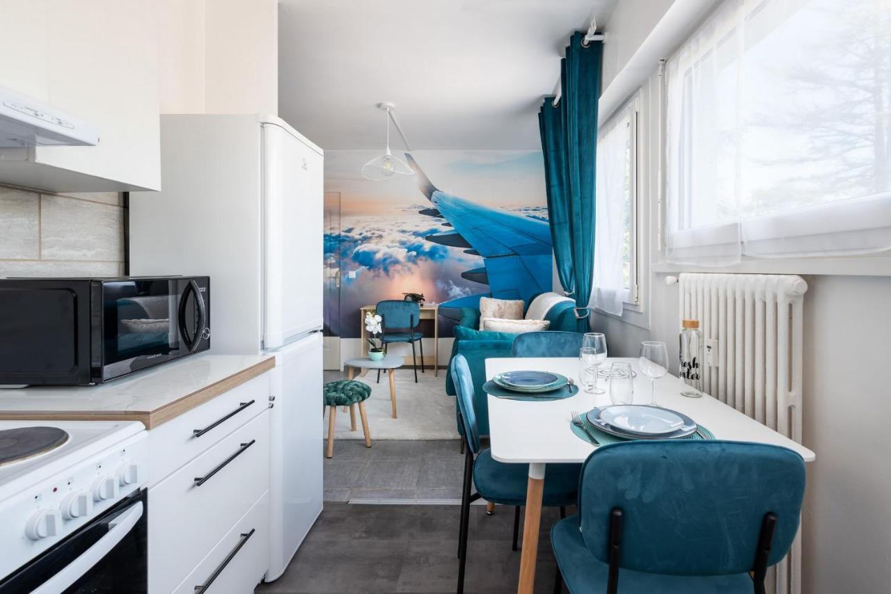 In The Sky - Casa Vostra - Caution 800 Eur & Id Requises - Ambilly Proche Tramway-Frontiere Apartment Exterior foto